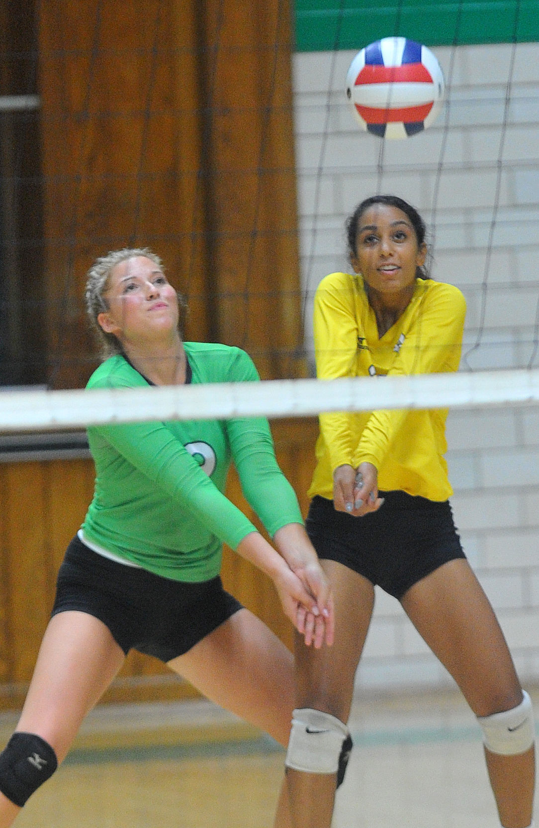 United Township at Alleman volleyball